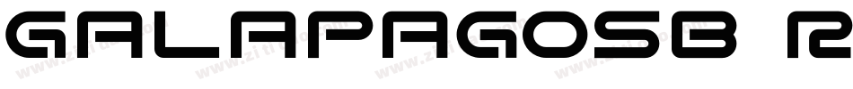 GalapagosB Regular字体转换